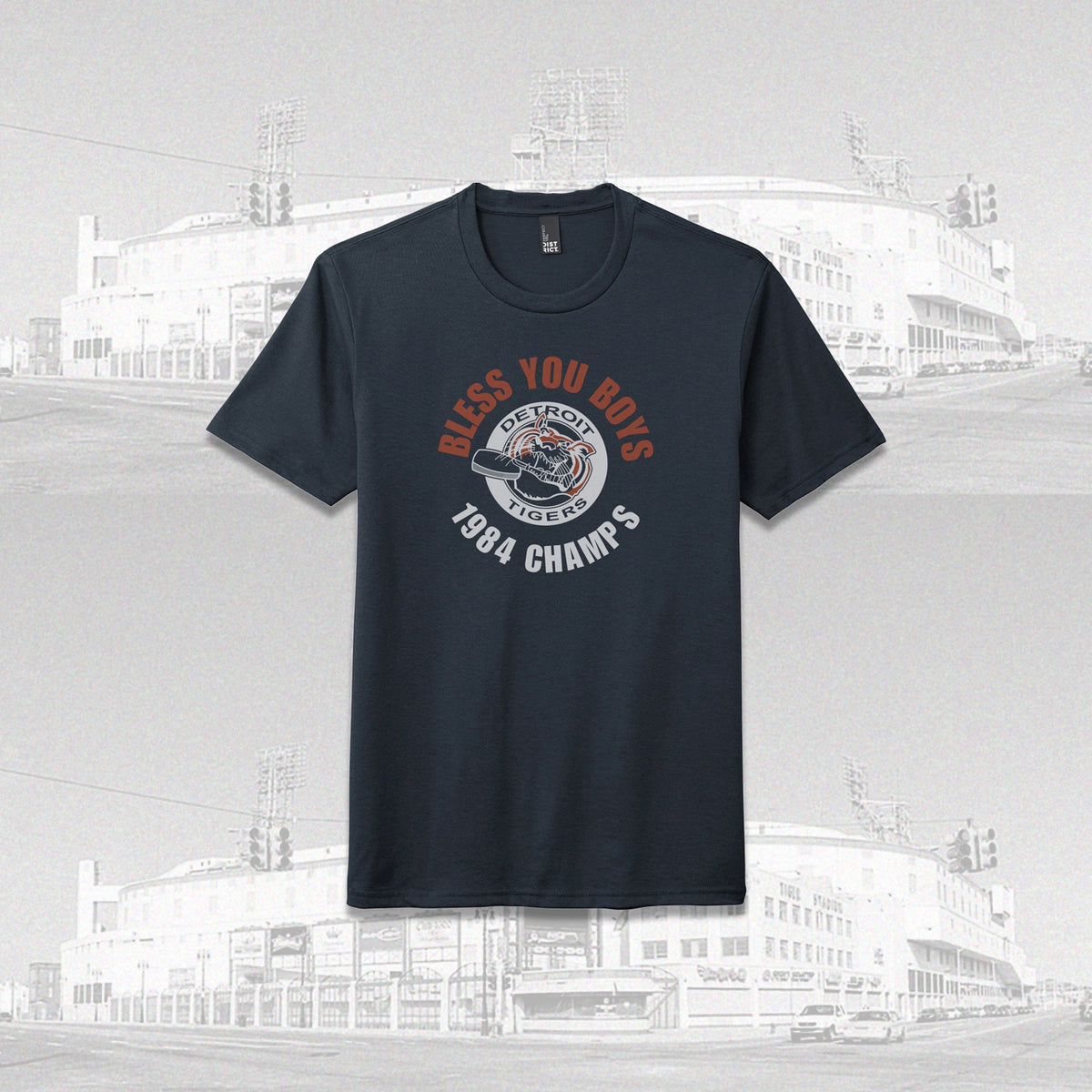 Detroit Tigers 1984 World Series Champs Bless You Boys Shirt