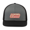 Classic Detroit Michigan Fitted Meshback Hat