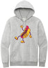 Detroit Style Coney Dog Logo Fleece Hooded Sweatshirt