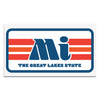 MI Great Lakes State Sticker