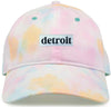 Detroit Label Tie-Dyed Dad Cap