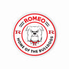 Home of the Romeo Bulldogs Sticker